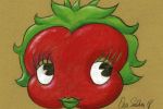 Illustrazione personqaggio Miss Riccia di Parma
