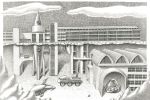 D.U.C. base Terra disegno di Oscar Salerni
