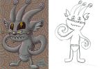 Orapo - 1-2-3 Mostro! di Oscar Salerni - Monster project