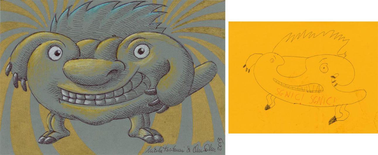 Sgnic! Sgnic! - 1-2-3 Mostro! di Oscar Salerni - Monster project