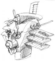 aereo testa