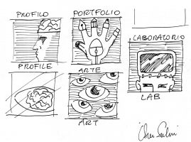 bozzetti icone graphic design