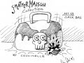 ciack bag art 69 splattermaison collection by coccinelle