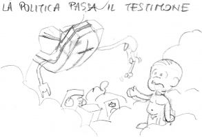la politica passa al testimone