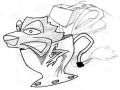 ratto nel water