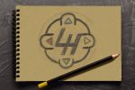 Secondo bozzetto studio logo Lucie H&uuml;pfel