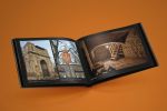 Interior pages with a photograph of the Bargello Arch (Collecchio - Parma) and wine cellar in the zone