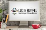 Terzo layout grafico logo Lucie H&uuml;pfel