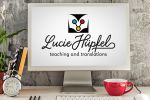Terzo layout grafico logo Lucie H&uuml;pfel (versione scelta)