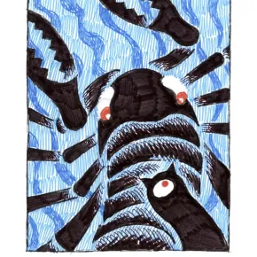 Bozzetto Scorpione marino - Serie opere Spirit - Oscar Salerni