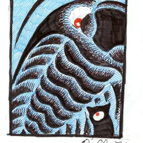 Bozzetto Trilobite - Serie opere Spirit - Oscar Salerni