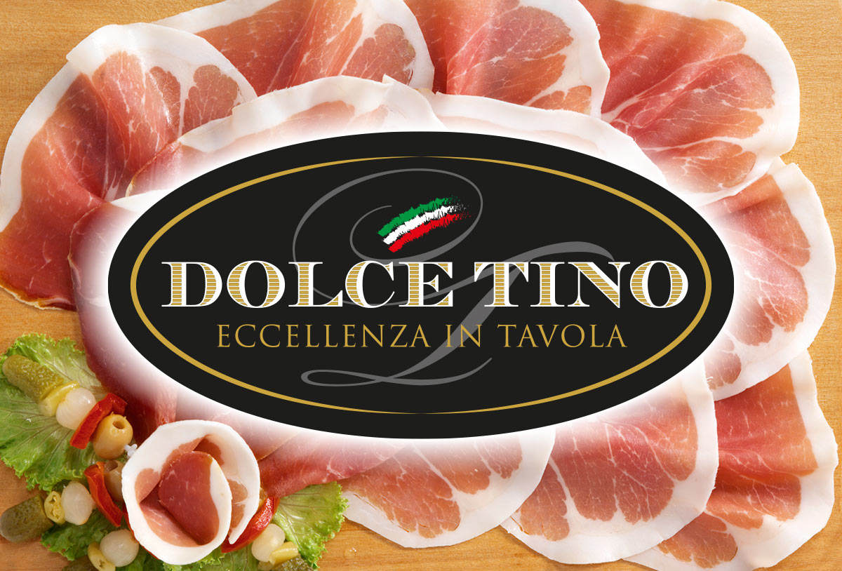Dolce Tino brand - Tino Prosciutti cured meats and salami maturing company