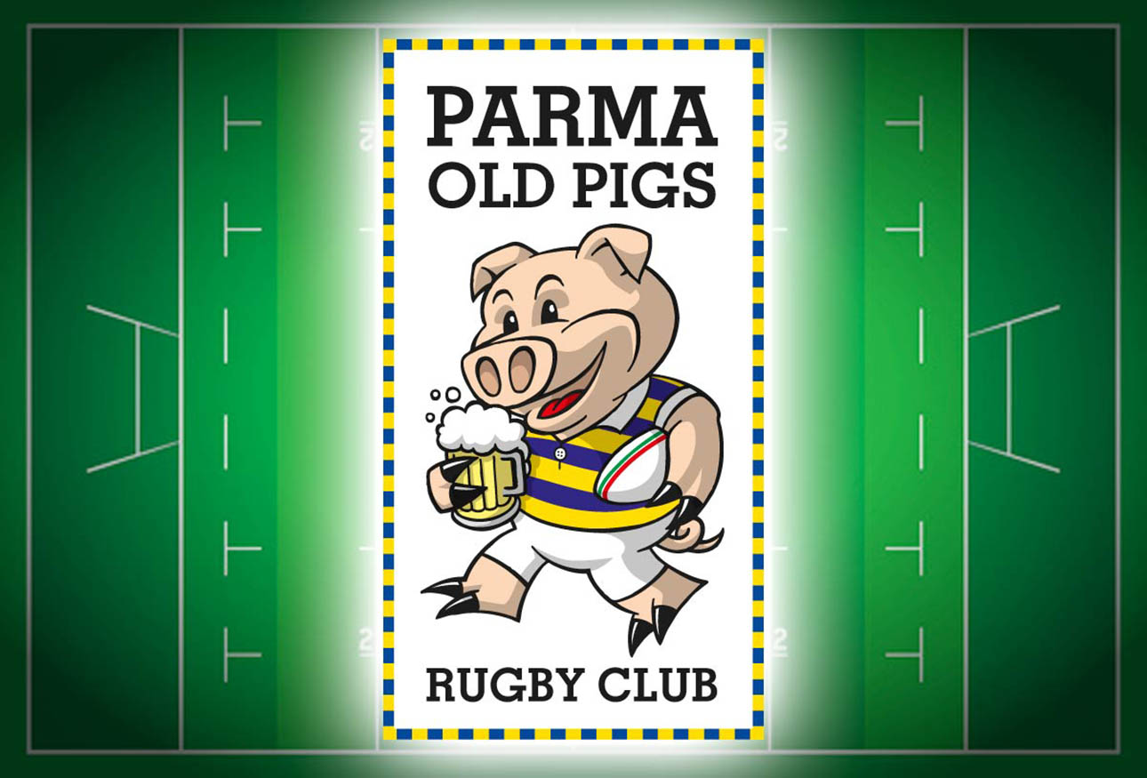 Logo Parma Old Pigs Rugby Club